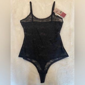 NWT H&M Black Lace Bodysuit. NEVER WORN! Size Medium